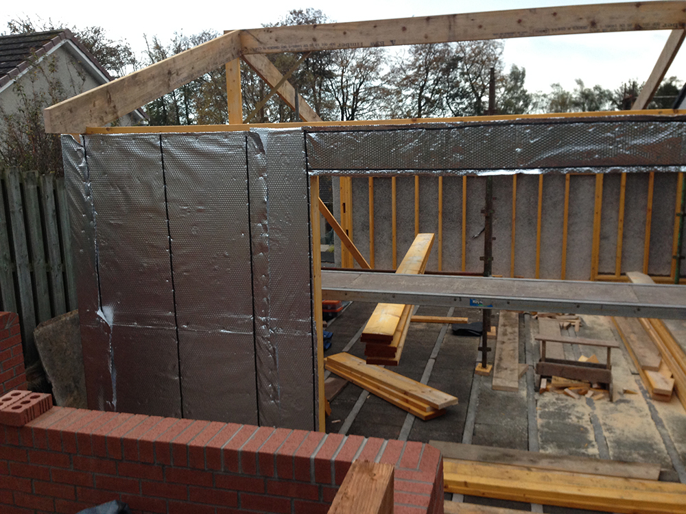 Foundations for timber kit extension