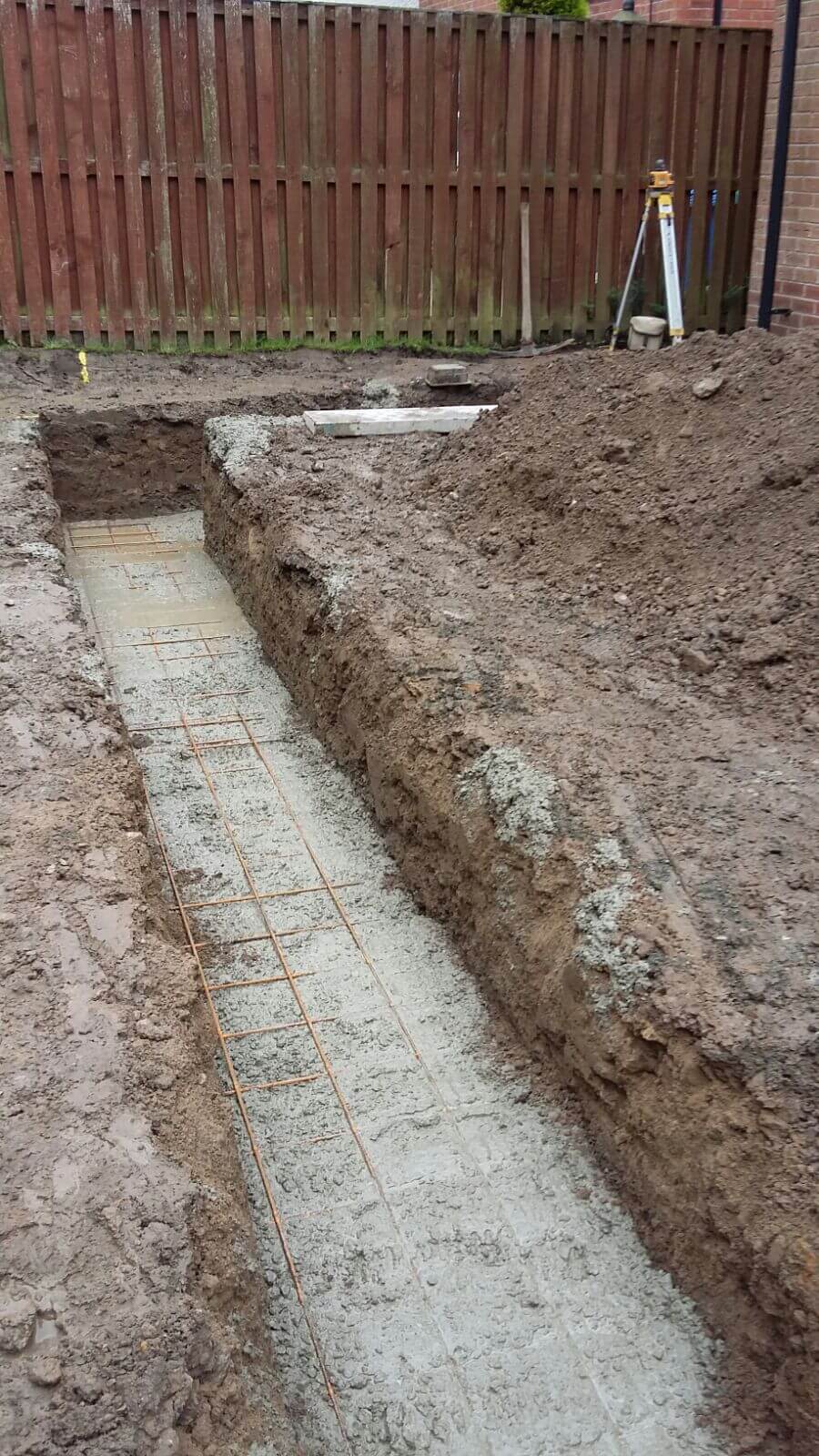 Foundations for timber kit extension